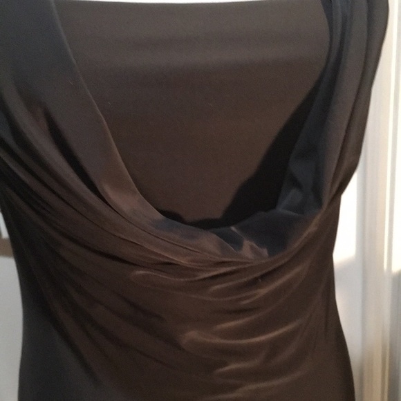 Express Open draped neckline mini dress - Picture 3 of 6